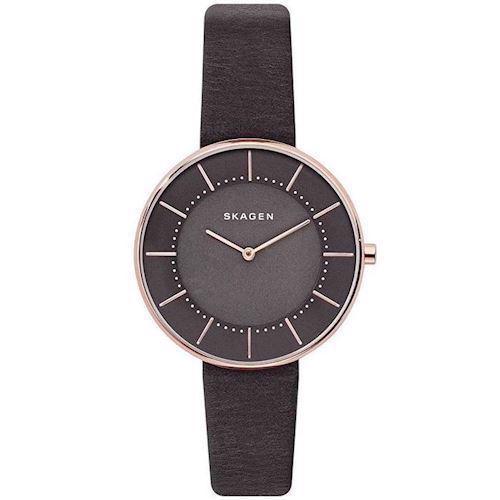 Image of Gitte rosa forgyldt quartz Dame ur fra Skagen, SKW2613